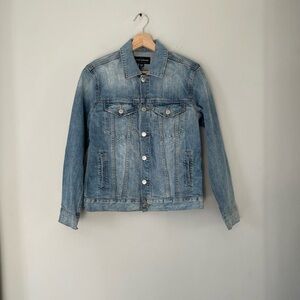 Lucky Brand The Tomboy Trucker Denim Jean Jacket